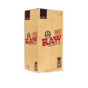 RAW Classic King Size Cone 1400ct