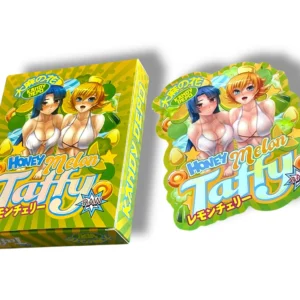 Kandy Depo Honey Melon Taffy Mylar Bags with Boxes 3.5g Box Packaging